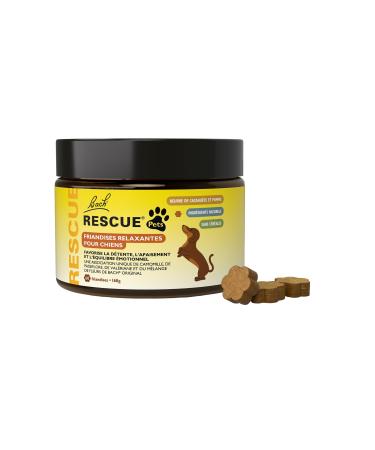 RESCUE Pets Dog Treats Serenity for Pets Ideal for Travel Veterinary Visit Grooming Noise Loneliness Alcohol-free Natural and Vegan