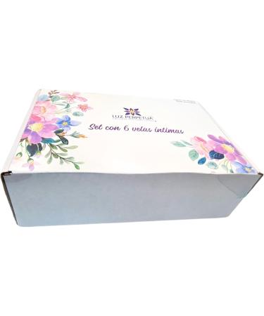 Set of 6 Natural Soy Wax Gift Candles for Women | Long Burning Scented Aromatherapy Candles | Perfect Gift for Family Friends & Coworkers - Buy Online on GoSupps.com