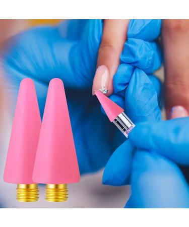 12 Pcs Rhinestone Picker Wax Replacement Tips for Nail Dotting Pen - Pink - Buy Online on GoSupps.com