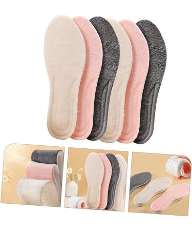 FOMIYES 3 Pairs Winter Insoles - Breathable Shoe Inserts & Cushions for Men & Women - Sports Shoe Pads and Sherpa Comfort - Buy Online on GoSupps.com