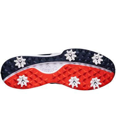 Callaway Men's Chev Ls Golf Shoe - 44 EU - White Navy Red | International Shipping Available - Buy Online on GoSupps.com