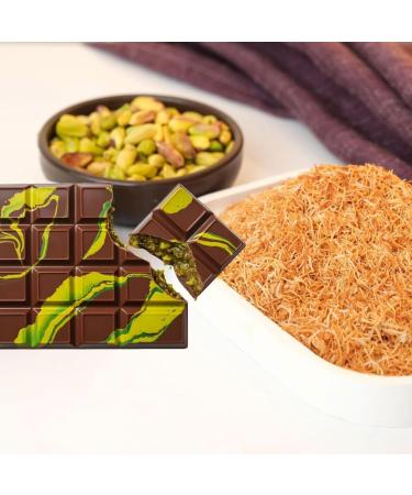 Pufai Erendiz Kadaifi Special Dubai Chocolate Dough Angel Hair 2 Skeins in Good Quality Practical Packaging Long Lasting 200 g - Buy Online on GoSupps.com