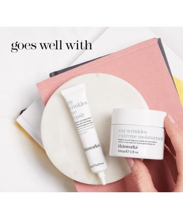This Works My Wrinkles Extreme Moisture 60 ml - Anti Aging Face Cream with Bakuchiol Vitamin C and Hyaluronic Acid - Brightening Moisturiser to Smooth and Plump Dehydrated Skin Extreme Moisture 60mL - Buy Online on GoSupps.com