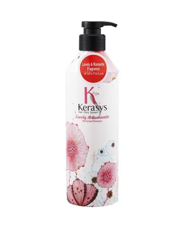 Kerasys Lovely & Romantic Perfumed Shampoo & Rinse 600ml - Luxurious Hair Care - Buy Online on GoSupps.com