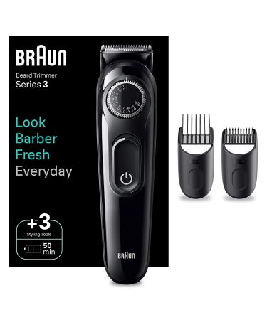 Buy Brown Body Groomer 3 with SkinShield Technology | Men's Hair Removal & Beard Trimmer Bundle BG3350 & BT3410 - 40 Length Settings - Buy Online on GoSupps.com