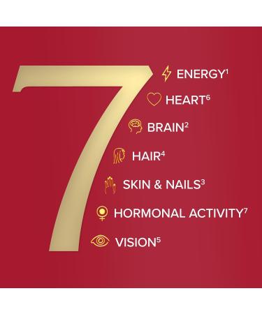 Seven Seas Perfect7 Woman Plus Multivitamin with Omega-3 and Vitamin D - 30 Day Supply - Buy Online on GoSupps.com