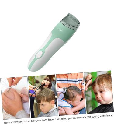 ERINGOGO Electric Hair Clipper Set for Children - Waterproof Hair Cutting Tool & Trimmer | Green - Buy Online on GoSupps.com