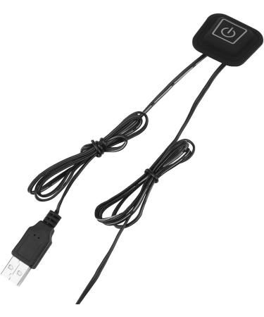 FAFEICY 5V USB Heating Cushion - Carbon Fiber Silicone Thermostat Digital LED Controller | Neck Back Stomach Relief | 1.5m Line Length - Buy Online on GoSupps.com
