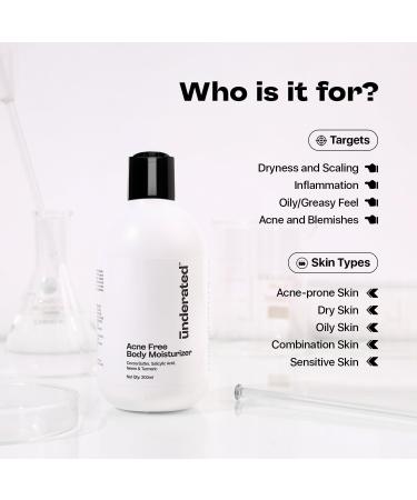 UNDERATED Body Moisturizer with Cocoa Butter Neem & Turmeric | Nourishes Dull & Dry Skin Balances Oil Refreshing Hydration for Smooth & Clear-Looking Skin | 200ml - Buy Online on GoSupps.com