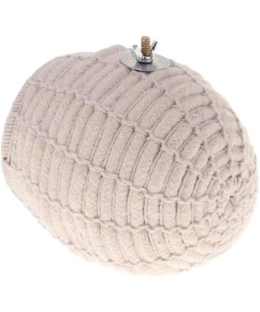 Tbkoly Rope Weave Bird Breeding Nest Bed House Toy for Budgie Parakeet Parrot Cage Perch Hatching Nesting Box beige - Buy Online on GoSupps.com