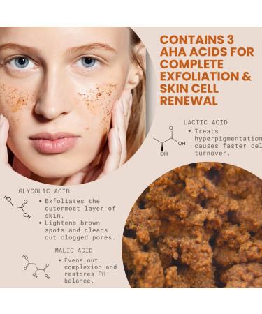 Bright Star Scrub Face & Lip Polish | Radiant Hydrated Skin | Natural Vegan Sulfate-Free | Scar Minimizer for Sensitive Skin - Buy Online on GoSupps.com