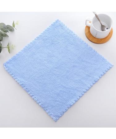 PATKAW Microfiber Facial Wash Cloth: Makeup Remover Cloths -Reusable Face Wash Cloth Cleansing Towel - 9.84x9.84x0.16 inch Soft Face Washcloth for Face (Random Color) - Buy Online on GoSupps.com