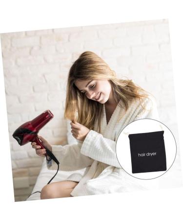 Baluue 4pcs Hair Dryer Storage Bag Hair Dryer Receive Bag Hair Crimping Tool Practical Bags Fabric Black - Buy Online on GoSupps.com