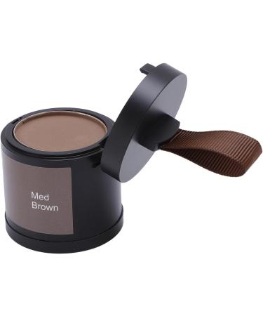  ZASCHMOY Long-lasting hair shadow powder 10g with mirror and powder puff for all hair types (medium brown) - Buy Online on GoSupps.com