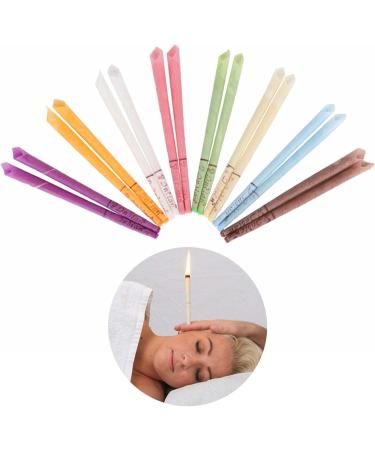 Natural Ear Wax Remover - 2 Pcs Ear Cleaning Candles for Clogged Ears | Relaxing Ear Care Solution (Blue) - Buy Online on GoSupps.com