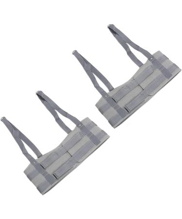 Beck Support Belt - Breathable Lower Back Support Bandage for Women | 2-Piece Set (M) | Ideal for Lumbar Spine Injuries - International Shipping - Buy Online on GoSupps.com