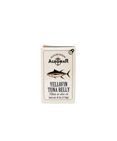 Buy Agromar Ventresca de At n Claro - Yellofin Tuna Fillets in Olive Oil (115g) - Premium Quality International Shipping - Buy Online on GoSupps.com