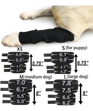 ceepdoogle Canine Dog Hock Brace Rear Leg Joint Wrap Protects Wounds as They Heal Compression Wrap Heals and Prevents Injuries and Sprains Helps with Loss of Stability Caused by Arthritis Puppy - Buy Online on GoSupps.com