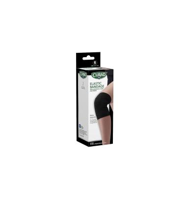 Buy Curad CURORT496H Elastic Bandage with Hook & Loop Closure - Black 6 x 1.75 Yards | International Shipping Available - Buy Online on GoSupps.com