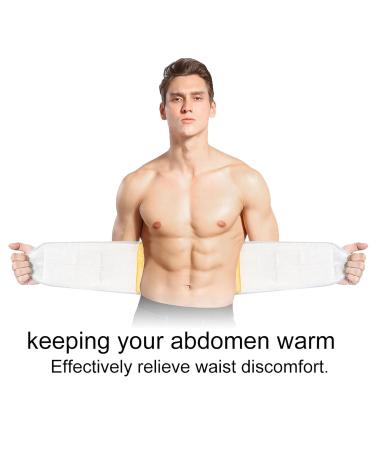 Buy Adjustable Abdominal Support Warming Back Belt | Lumbar Support & Posture Correction Tool - M Gray - Buy Online on GoSupps.com