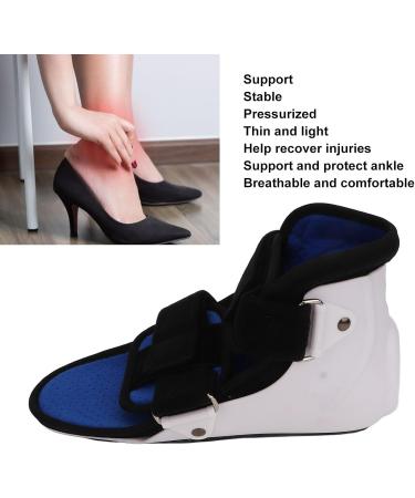 Ankle Stabilizer & Walking Fracture Boot - Breathable Support Wrap for Men & Women (Right Foot L) - Enhance Recovery & Comfort - Buy Online on GoSupps.com