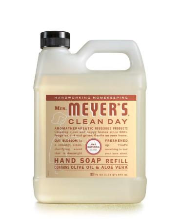 Mrs. MEYER'S Liquid Hand Soap New Everyday 6 Scent Variety Pack Refills 1 Rainwater 1 Oat Blossom 1 Plumberry 1 basil 1 lavender 1 Lemon Verbena 1 CT - Buy Online on GoSupps.com