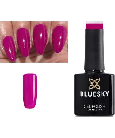 Bluesky Temptation Deep Pink Fuchsia Nail Gel Polish UV LED Soak Off 10ml - Buy Online on GoSupps.com
