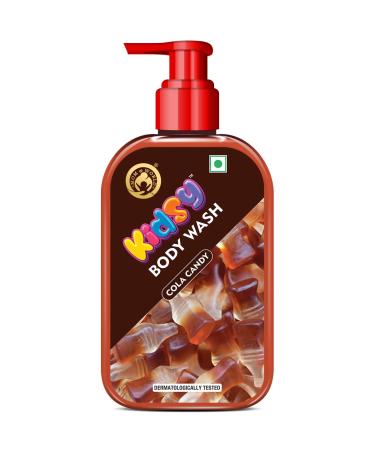 Mom & World Kidsy Cola Candy Body Wash No Tears No SLS For Kids Dermatologically Tested pH Balanced 240 ml