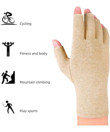 1Pairs Arthritis Gloves Touch Screen Gloves Anti Arthritis Therapy Compression Gloves and Ache Pain Joint Relief Winter Warm Pink M - Buy Online on GoSupps.com