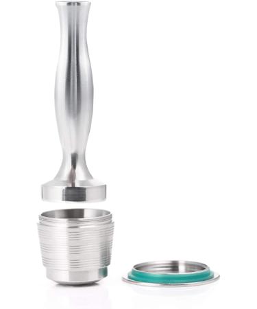 Rofawee Reusable Coffee Capsules 304 Stainless Steel K Cup Coffee Brewers Replacement for Espresso Hines 2 capsule cups - Buy Online on GoSupps.com