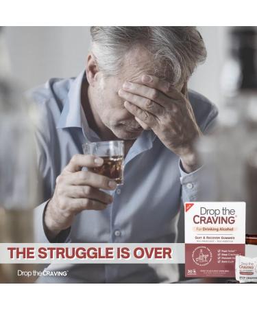 Quit Drinking Aid Gummies | Fast-Acting Support for Cravings | Non-Addictive Formula (30 Count) - Buy Online on GoSupps.com