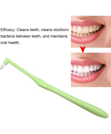 Buy Green Dental Toothbrush for Braces & Implants Stubborn Stains Removal | International Shipping - Buy Online on GoSupps.com
