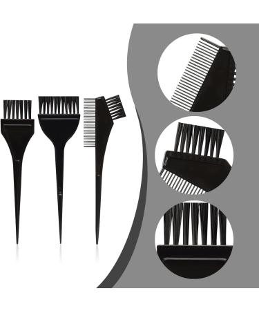 DASHUAIGE 3 Pcs Hair Dyeing Kit - 60ML Bottles with Graduated Lines, Root Comb Applicator, Hairdressing Tool, and 3-Piece Brush Set (Mix Color) - Buy Online on GoSupps.com