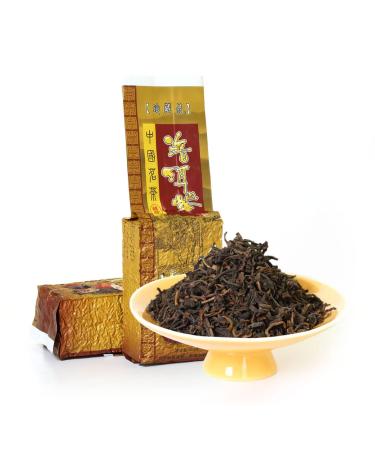 GOARTEA Puerh Tea - Ripe Th Pu erh Loose Leaf 4Pcs 250g / 35.2oz 2005 Year Supreme Ancient Tree Gong Ting Pu-erh -Yunnan Pu erh Puer Pu'er- Chinois Tea
