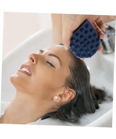 BCOATH Silicone Bathing Brush & Hair Washing Comb - Scalp Massage Device | Water Drop-Shaped Brush (8.5x7cm) for Ultimate Hair Care - Buy Online on GoSupps.com