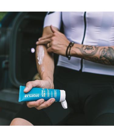  SPORTLAB MILANO ACTIVE SUN 50+ - High protection sunscreen for all outdoor sports | Water and sweat resistant | 100 ml - Buy Online on GoSupps.com
