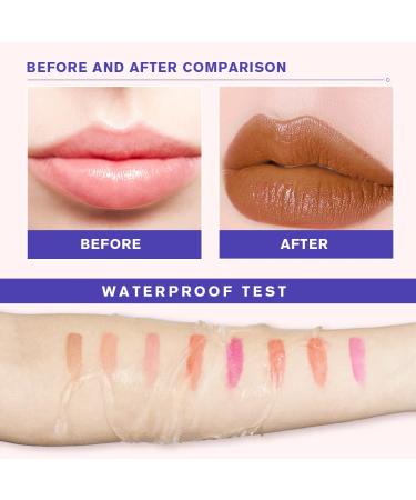 Buy ibcccndc Peel Off Lip Stain - Long Lasting Smudge Proof Waterproof Vegan Liquid Lipstick - 4 Shades Available | International Shipping - Buy Online on GoSupps.com
