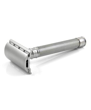 Edwin Jagger 3ONE6 DE Safety Razor | Stainless Steel Serrated Blades - 1 Pack | Premium Shaving Gear - Buy Online on GoSupps.com