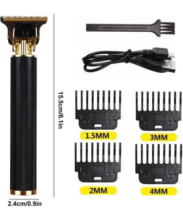 Yamloveme Trimmer Yamloveme Professional Cordless Hair Clipper Waterproof USB Charging Electric Razor Shavers Zero Gapped T Blade Liners Grooming Hair Cutting Kit with Guide Combs (2PCS-C) - Buy Online on GoSupps.com