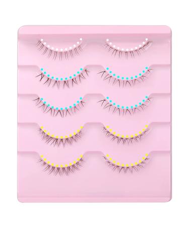 ALICE Bottom Lashes 5 Pairs - Natural Look, 3 Styles, Faux Mink, Tapered End Wispy - Buy Online on GoSupps.com