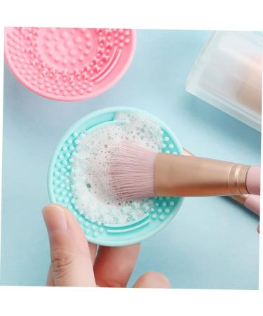 FRCOLOR 12 Pcs Silicone Makeup Cleaning Mat - Foldable Brush Scrubber & Cosmetic Applicator for Easy Makeup Brush Cleaning - Shop Internationally - Buy Online on GoSupps.com
