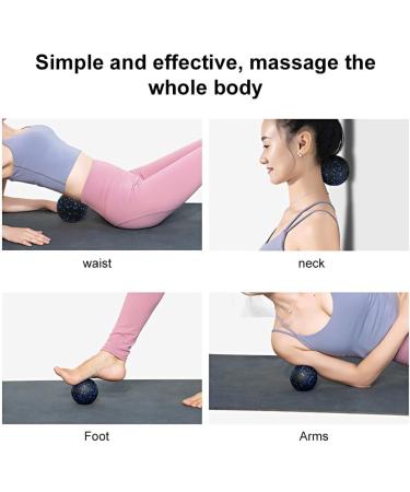 Fascia Ball and Roller Set - 3 Piece Massage Set for Pain Relief & Fascia Training | Perfect for Back Neck & Spine - Buy Online on GoSupps.com