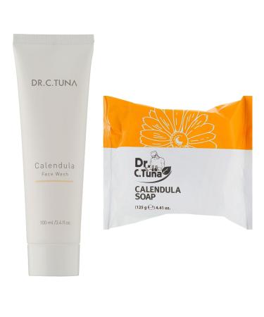 Farmasi Calendula Duo: Calendula Cleansing Face Gel & Calendula Natural Soap