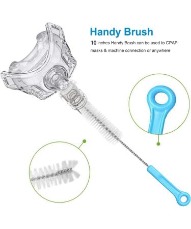 CPAP Tube Cleaning Brush - Flexible 6ft Stainless Steel Brush for 22mm Diameter Tubing - Buy Online on GoSupps.com