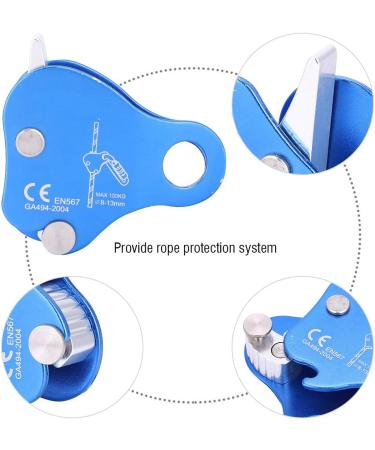 Saluaqui Climbing Rope Castle - Safety Lock & Mountaineering Rope Clamp for Secure Working at Heights - International Shipping Available - Buy Online on GoSupps.com