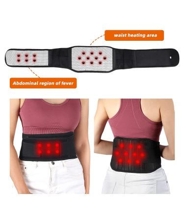 MIOBER Self-Heating Tourmaline Waist Brace | Magnetic Support Belt for Lower Back Pain Relief - International Shipping Available - Buy Online on GoSupps.com