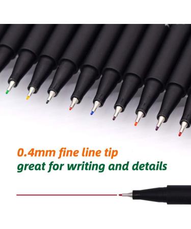 24 Colors TWOHANDS Journal Pens - Fine Tip Markers for Journaling, Writing, Coloring & Drawing - Buy Online on GoSupps.com