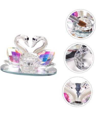 FRCOLOR 1PC nail art crystal cup glass dapping dish garnish tools glass mixing dish glass nail art cup mini nail bowl cups nail art liquid bowl nail liquid crystal dish manicure work - Buy Online on GoSupps.com