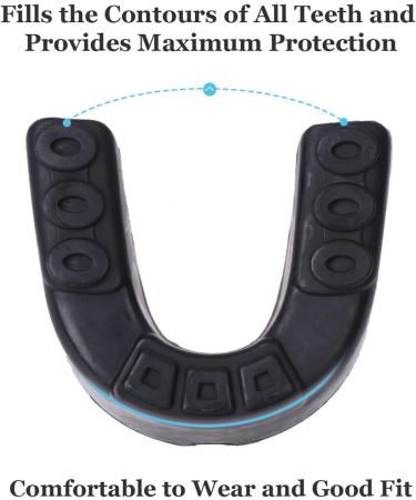 Tooth Protection for Kids Ages 9-15 - 2-Piece Mundsprung Hockey Gear for Boxing MMA Football & Muay Thai - Buy Online on GoSupps.com