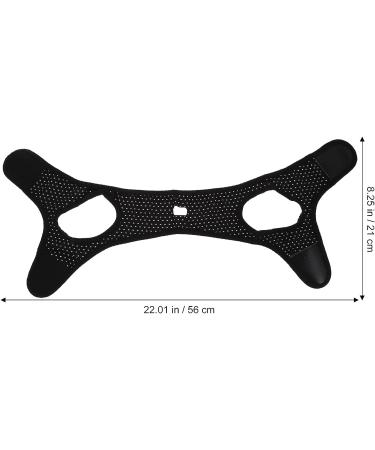 Anti Snoring Chin Strap for Men and Women | Snore Reduction Sleep Aid | Black Snoring Solution Device - Buy Online on GoSupps.com